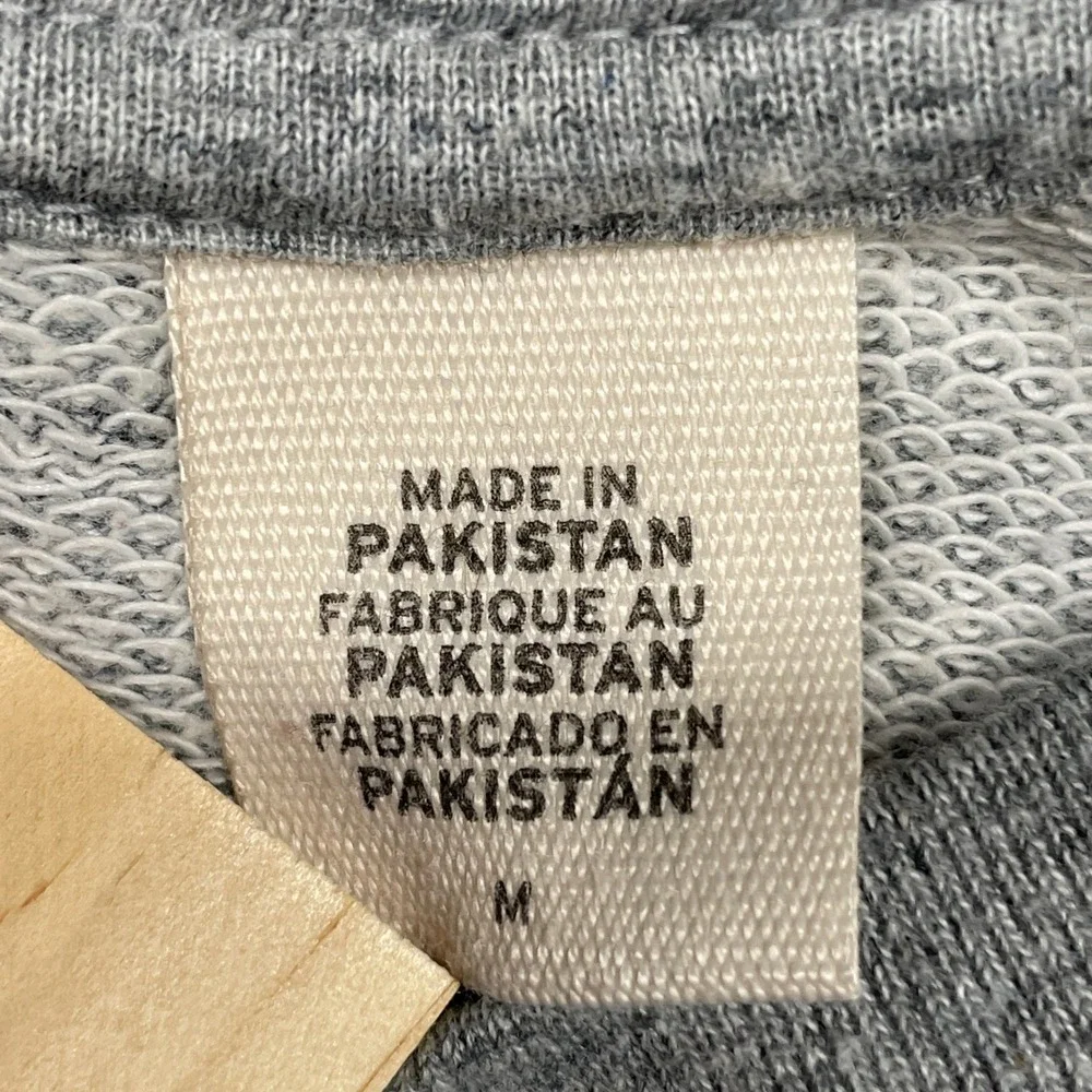 Levi's Batwing Logo Sweatshirt Mens Medium Grey‎ Pullover Raglan Sleeve